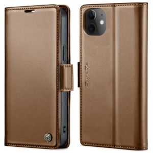 CASEME iPhone 12 / 12 Pro Etui med Kortplads - Brun
