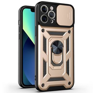 iPhone 11 Pro Max Case Kickstand Slide Camera Lid – Gold