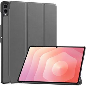 Samsung Galaxy Tab S12 Ultra/S11 Ultra Slimmat Tri-fold stativfodral - Grå