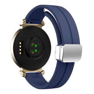 Garmin Lily 2 Urrem Silikone med Magnetisk Spænde – Mørkeblå