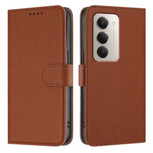 Xiaomi Redmi 15 5G Wallet Cover - Brown