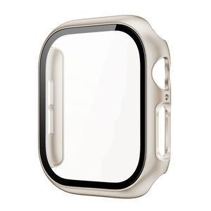 Apple Watch 12 46mm Deksel med skjermbeskytter i herdet glass - Sølv