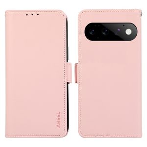 ABEEL Google Pixel 11/Pixel 11 Pro RFID-blokerende Flip Cover - Lyserød