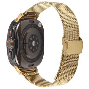 Samsung Galaxy Watch Ultra 47mm Milanese Kellonranneke – Kulta