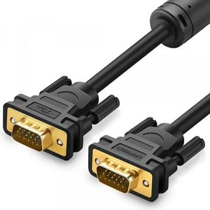 Ugreen VGA-kaapeli uros-uros, 10m – Musta