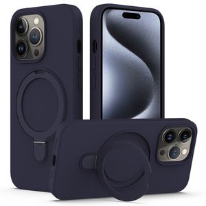 iPhone 15 Pro MagSafe Case with Stand - Blue