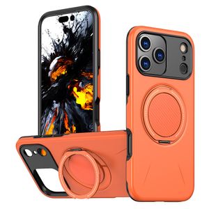 iPhone 17 Pro Max MagSafe kompatibel Cover med Stativ - Orange