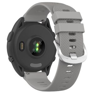Garmin Forerunner 265 klokkerem i silikon - lys grå