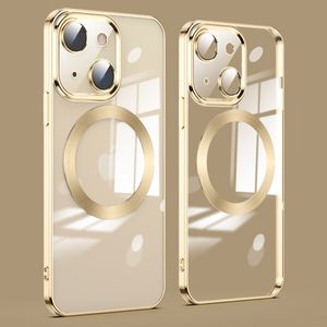 iPhone 13 MagSafe-yhteensopiva TPU-kuori – Kulta