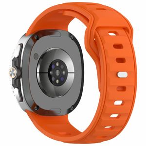 Samsung Galaxy Watch8 40 mm osv. Urrem, Silikone - Orange