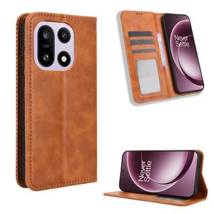 OnePlus 15 5G Wallet Cover - Brown