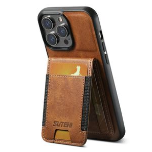 SUTENI iPhone 11 Pro Cover med Stativ - Brun