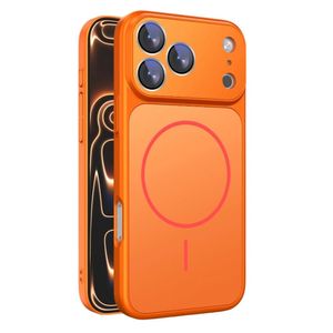 iPhone 17 Pro Max Cover MagSafe Linsebeskyttelse - Orange