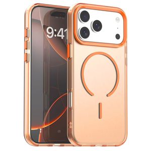 iPhone 18 Pro Max/17 Pro Max Deksel MagSafe-kompatibel - Oransje