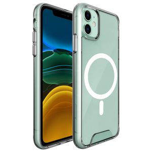 iPhone 11 Kuori MagSafe-yhteensopiva - Läpinäkyvä