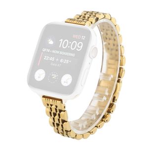 Apple Watch 38/40/41/42mm Urrem med lænkedesign i rustfrit stål - Guld