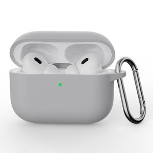 Apple AirPods Pro 3 Cover i Silikone - Lysegrå