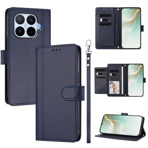 Xiaomi 17T Lompakkokotelo käsihihnalla - Tummansininen