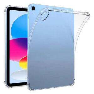 iPad A16 11" 2025/10.9" 2024 Blødt stødsikkert TPU-cover - Gennemsigtig