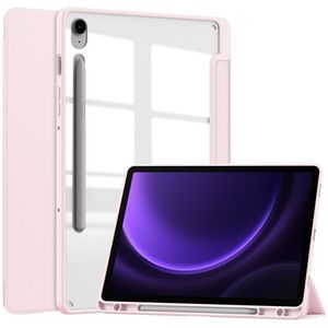 Samsung Galaxy Tab S10 FE/S9 FE Etui med Penneplass - Rosa