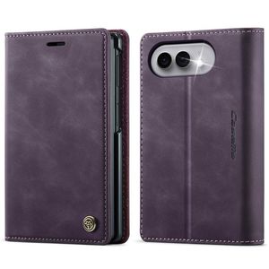 CASEME iPhone Duo Lompakkokotelo RFID-suojauksella - Violetti