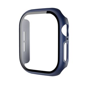Apple Watch 12 46mm Cover med skærmbeskyttelse i hærdet glas - Mørkeblå