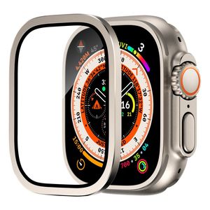Apple Watch Ultra 3/Ultra 2/Ultra 49 mm skjermbeskytter i herdet glass – grå