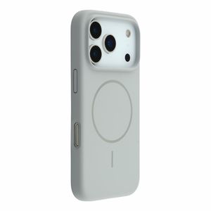 X-LEVEL iPhone 18 Pro Max/17 Pro Max MagSafe kuori silikonista - Harmaa