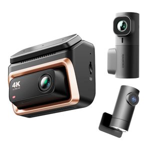 DDPAI Z60 Pro Bilkamera med Bak- & Kupékamera 3-CH, 4K, Wi-Fi, GPS, 3" LCD