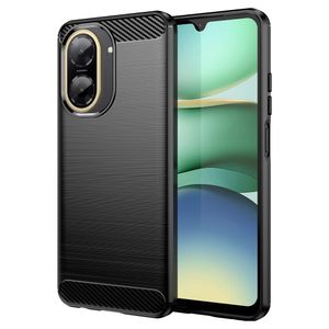 Xiaomi Redmi A5 4G case with carbon fiber texture - black