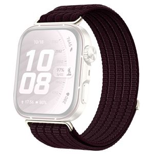 Huawei Watch Fit 5/5 Pro/4/4 Pro/3 Urrem i nylon - Mørk lilla
