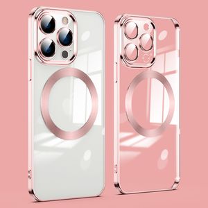 iPhone 11 Pro Max Kuori TPU MagSafe-yhteensopiva – Ruusu kultaa