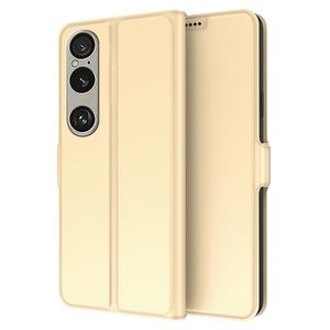 Sony Xperia 1 VII Fodral med Stativ - Guld