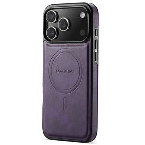 MAGKING K1 iPhone 18 Pro / 17 Pro MagSafe Deksel i PU-skinn - Lilla