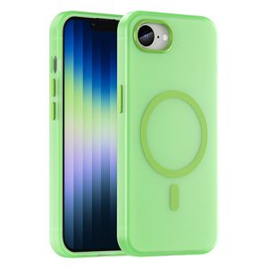iPhone 16e Case MagSafe Compatible Slim TPU+PC – Green