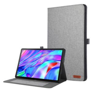 Lenovo Idea Tab Plus Lommeboketui Stativ Kortholder - Grå