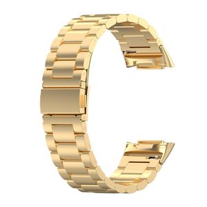Fitbit Charge 6/5 Kellonranneke, Ruostumaton teräs - kulta