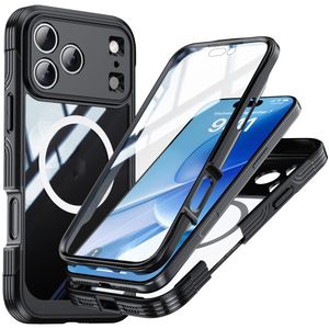 iPhone 17 Pro Max Deksel + Skjermbeskytter - Svart