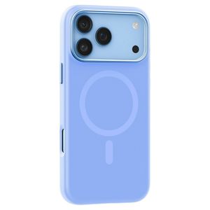 MUTURAL iPhone 18 Pro Max/17 Pro Max MagSafe kuori silikonista - Vauvan sininen