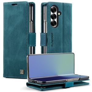 AUTSPACE Samsung Galaxy Z Fold8 Ultra Flip Cover med RFID blokering - Blå