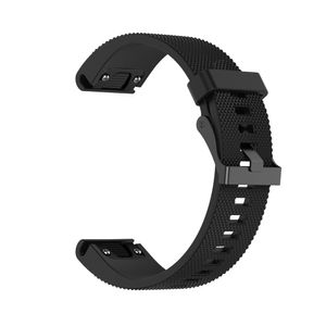 Garmin Fenix 5s Klockarmband i Silikon – Svart