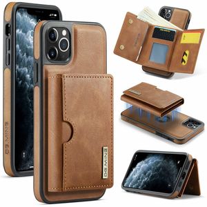 DG.MING iPhone 11 Pro Cover med Pung - Brun