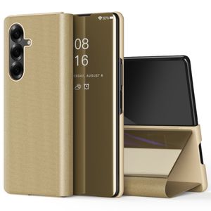 Samsung Galaxy Z Fold7 5G Fodral med genomskinlig vy - Gul