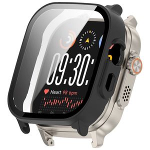 Realme Watch 5-deksel med skjermbeskytter i herdet glass – svart