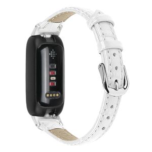 Fitbit Inspire 3 Klokkereim PU-skinn – Hvit