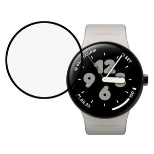 Google Pixel Watch 3 XL 45 mm näytönsuoja mustalla reunalla