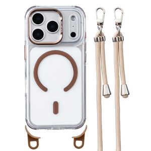 iPhone 17 Pro Max MagSafe Kuori Kantohihnalla - Kulta