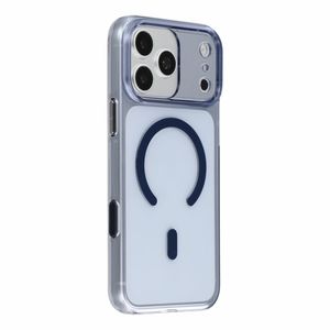 JAUCASE iPhone 18 Pro Max/17 Pro Max MagSafe Kuori - Läpinäkyvä/Sininen