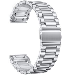 Garmin Fenix 8/Fenix E/Quatix 8/Tactix 8 osv. Klokkereim - Sølv