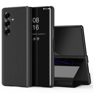 Samsung Galaxy Z Fold7 5G-skal med genomskinlig vy - Svart